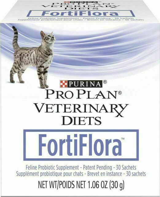 Purina Fortiflora Feline / Cat Probiotic Supplement - 30 Sachets - Exp 02/2022