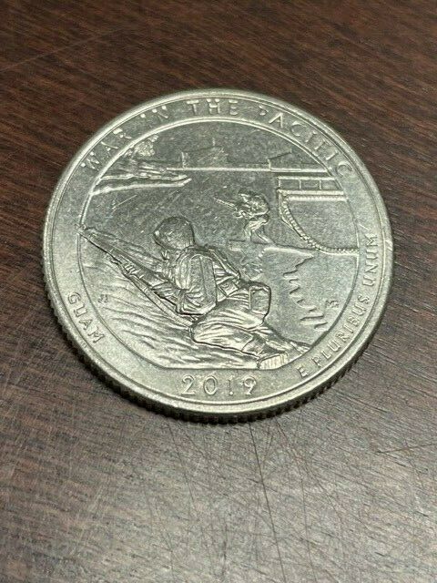 2019 Guam Quarter American Coin Hunt War In Pacific First W Quarters